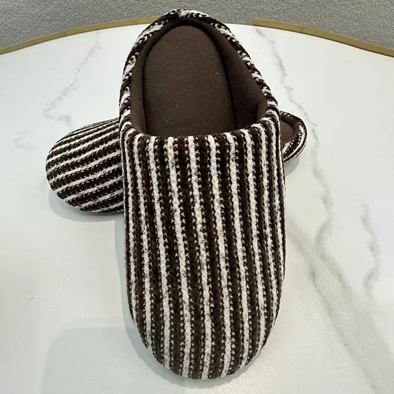 Namų ramios medvilninės šlepetės